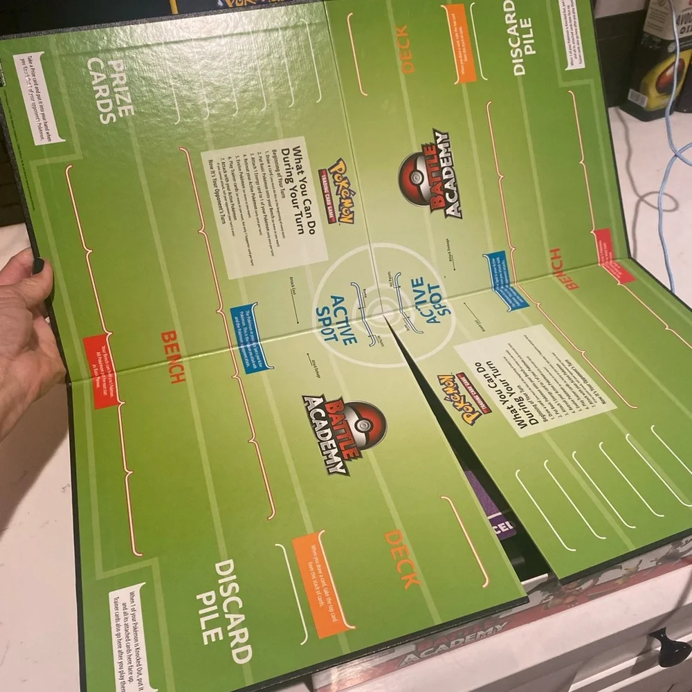 Pokemon Trading Card Battle Academy Game  Open Box